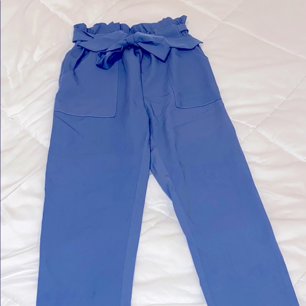 Blue work pants